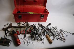 lot 443 image: Vintage Tool Set with Case and Assorted Hand Tools