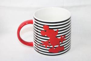 lot 238 image: Disney Mickey Mouse Striped Ceramic Mug