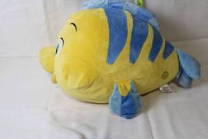 lot 251 image: Large Flounder Plush Toy from The Little Mermaid