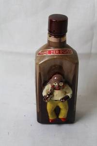 lot 278 image: Vintage Ceramic Decanter Bottle with Clown Design