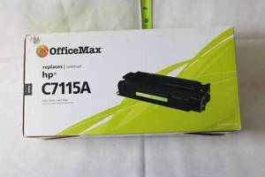 lot 318 image: OfficeMax Laser Toner Cartridge C7115A - Black