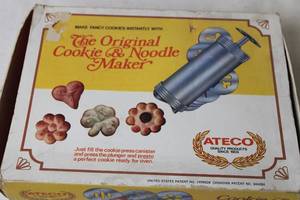 lot 320 image: The Original Cookie and Noodle Maker with Attachments