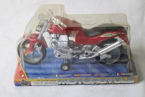 lot 343 image: Toy Motorcycle Model in Display Packaging