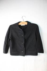 lot 377 image: Vintage Kimberly 100% Pure Wool Black Jacket