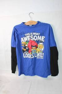 lot 382 image: Childs Angry Birds Long Sleeve T-Shirt, Size XL