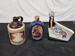 lot 36 image: Lot of Vintage Bottles and Decanters
