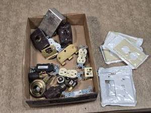 lot 103 image: Electrical Components and Outlet Covers
