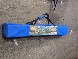 lot 123 image: 10 x 10-foot instant slant leg canopy from Ozark Trail
