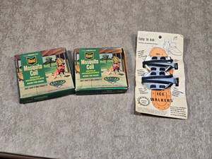 lot 128 image: Raid Mosquito Coils and Ice Walkers