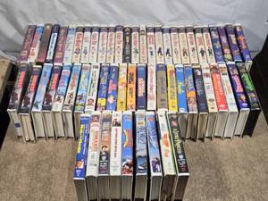 lot 133 image: Large Lot of Family VHS Movies