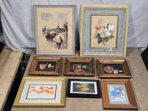 lot 56 image: Framed Artworks and Prints