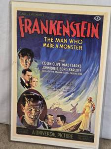 lot 174 image: Frankenstein Movie Poster
