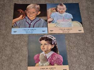 lot 177 image: Union Oil Company Mobil Promotional Calendar Tops and Recipe Pages