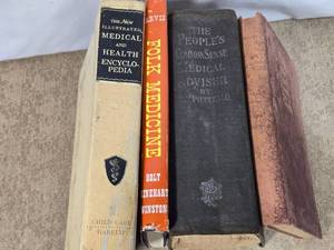 lot 191 image: Vintage Medical and Health Books