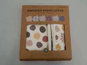 lot 105 image: 12 pack Swedish dishcloths