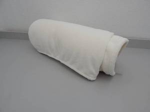 lot 68 image: Cream Throw Blanket