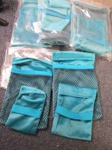 lot 33 image: 4- 4 pc Sand Remover Pouches for Be...