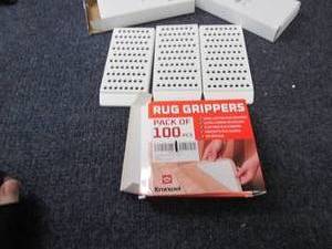 lot 62 image: 2 - 3 pks Cheese Graters, Rug Gripp...