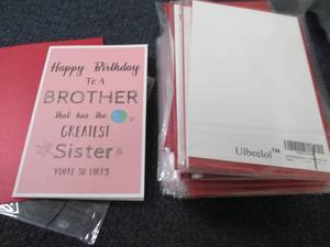 lot 68 image: Stack of Joke Birthday Cards...