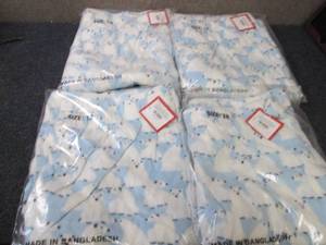 lot 114 image: 4 pr 1X Wondershop Soft Mens Lounge...