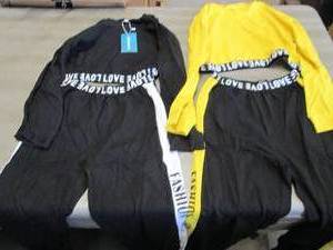 lot 209 image: 4- Girls Size 8-10 YogaWorkout Set...