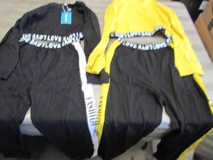 lot 210 image: 4- Girls Size 8-10 YogaWorkout Set...