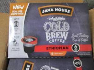 lot 223 image: 6- 6 ct Java House Authentic Cold B...