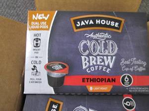 lot 224 image: 6- 6 ct Java House Authentic Cold B...