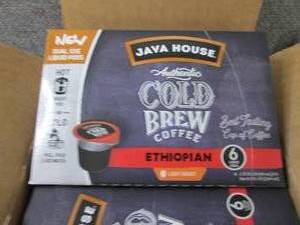 lot 225 image: 6- 6 ct Java House Authentic Cold B...