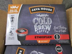 lot 228 image: 6- 6 ct Java House Authentic Cold B...