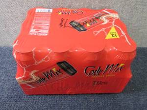 lot 242 image: 12- 16 oz Code Mix Energy Drink...
