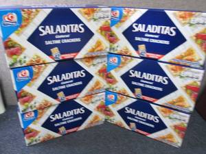 lot 253 image: 6 Boxes 42 pk Saladitas Saltine Cra...