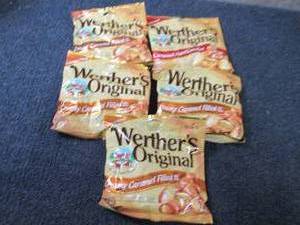 lot 280 image: 5- 5.5 oz Werthers Original...
