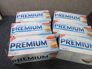 lot 282 image: 6- 1lb Premium Saltine Crackers...