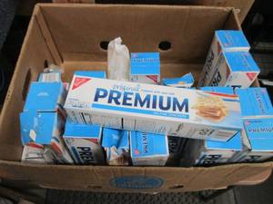lot 283 image: 4 oz Boxes Premium Saltine Crackers...