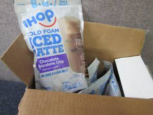 lot 310 image: 6- 6ct iHop Cold Foam Iced Chocolat...