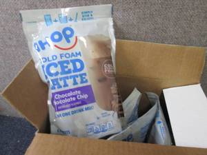 lot 312 image: 6- 6ct iHop Cold Foam Iced Chocolat...