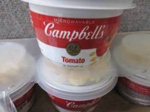 lot 313 image: 6- 7.35 oz Campbells Tomato Soup w...