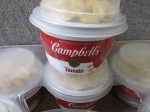 lot 314 image: 6- 7.35 oz Campbells Tomato Soup w...
