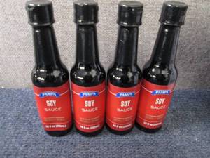 lot 362 image: 4- 10 oz Pampa Soy Sauce...