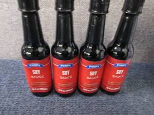 lot 366 image: 4- 10 oz Pampa Soy Sauce...