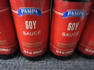 lot 367 image: 4- 10 oz Pampa Soy Sauce...