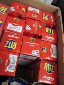 lot 382 image: 12- 3.4 oz Ritz Crackers...