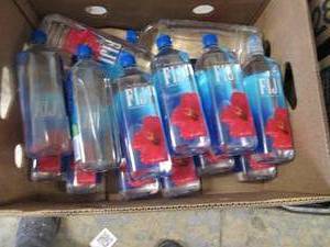 lot 397 image: 14- 1 liter Fiji Natural Artesian W...