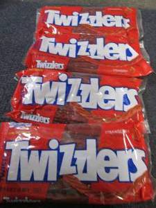 lot 400 image: 4- 16 oz Strawberry Twizzlers...
