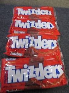 lot 403 image: 4- 16 oz Strawberry Twizzlers...