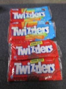 lot 406 image: 4 pks Twizzlers...