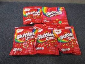 lot 408 image: 5 pks Skittles...