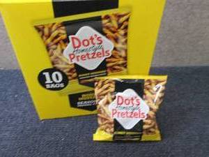 lot 411 image: 10- 1 oz Dots Honey Mustard Homest...