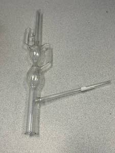 lot 22 image: Dual Bulb Distillation Glass Piece